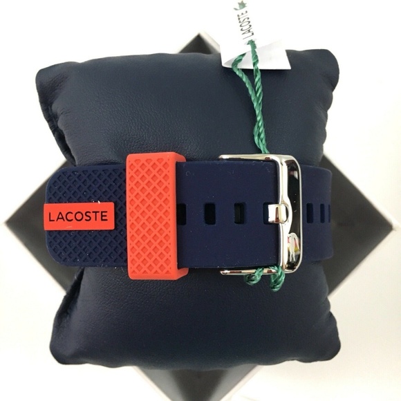 LaCoste Mens Casual Watch Blue Capbreton Silicone - Picture 6 of 8
